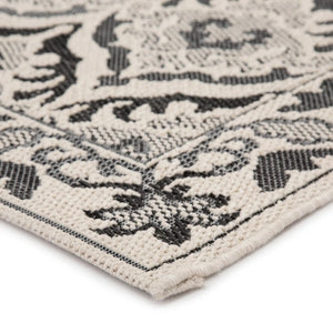Monteclair MOC01 Laurel Dark Gray/Cream Rug