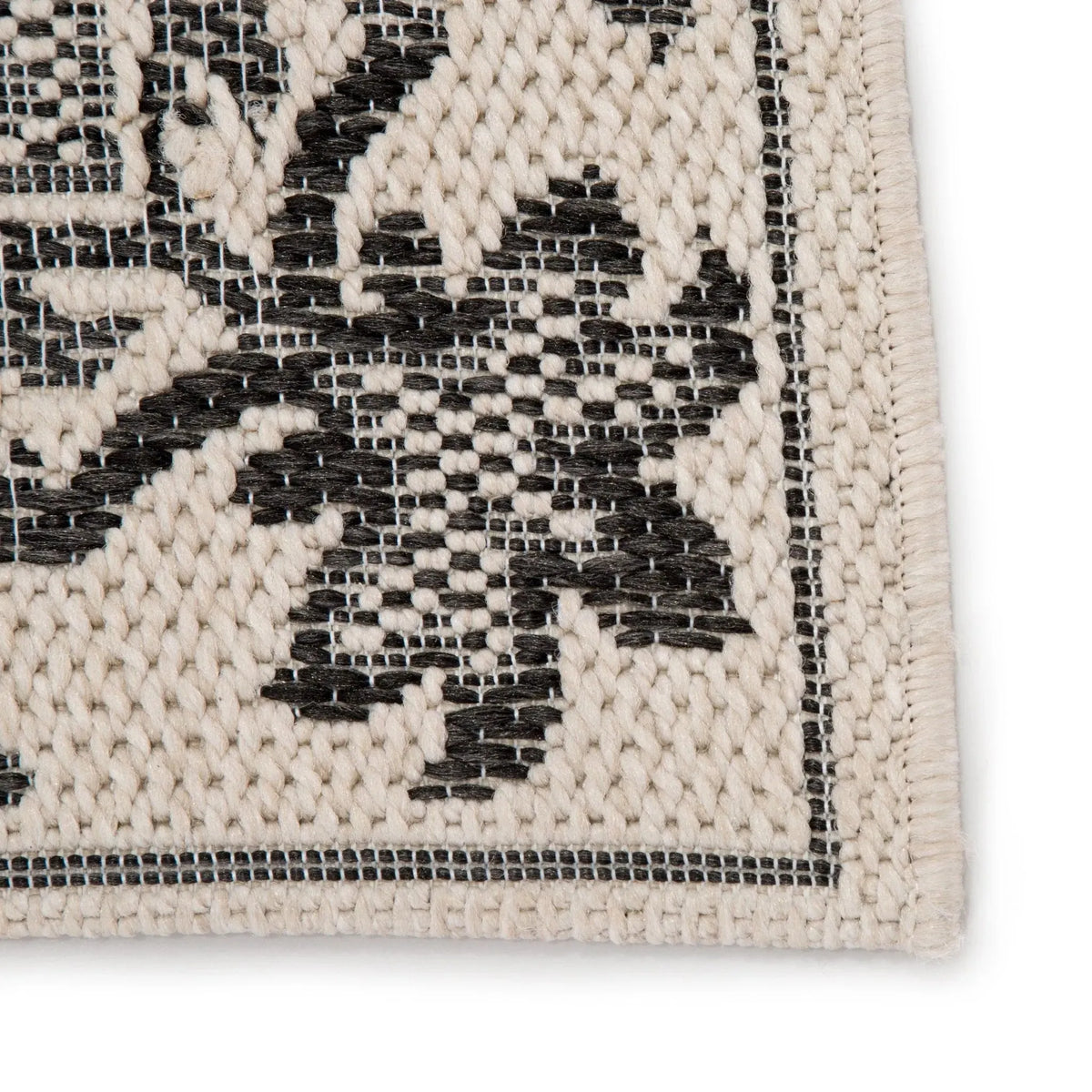 Monteclair MOC01 Laurel Dark Gray/Cream Rug