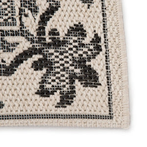 Monteclair MOC01 Laurel Dark Gray/Cream Rug