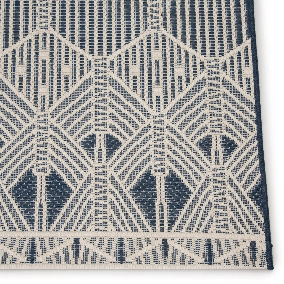 Monteclair Moc07 Belvidere Dark Blue/Cream Rug