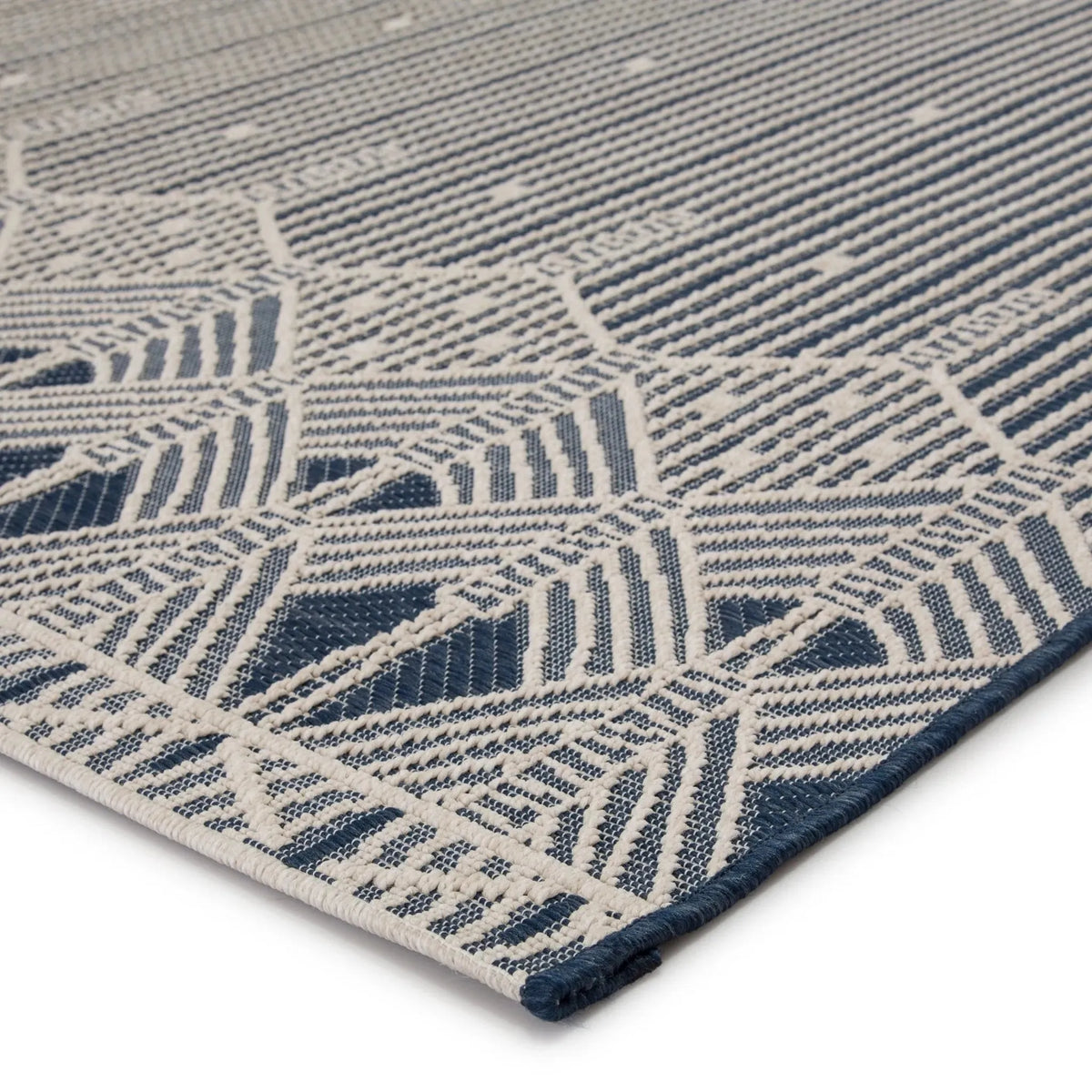 Monteclair Moc07 Belvidere Dark Blue/Cream Rug