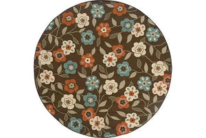 Montego 2267D Brown/ Ivory Rug