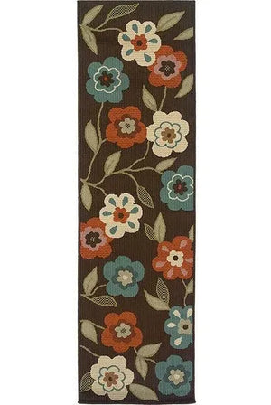 Montego 2267D Brown/ Ivory Rug