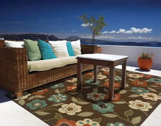 Montego 2267D Brown/ Ivory Rug