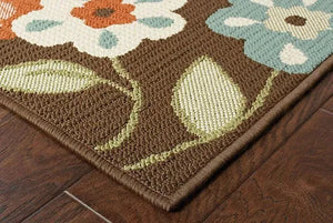 Montego 2267D Brown/ Ivory Rug