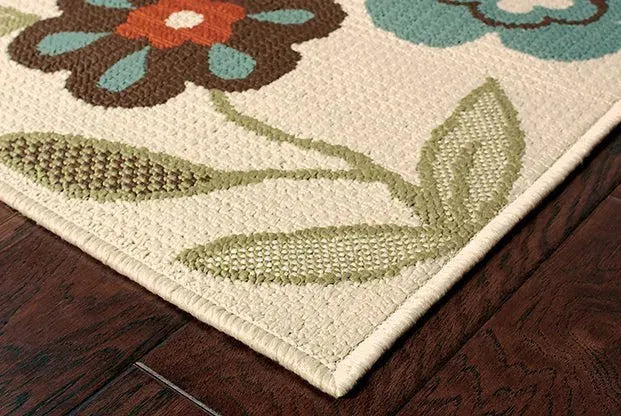 Montego 2267Y Ivory/ Brown Rug