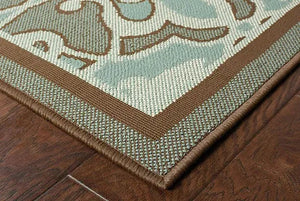 Montego 2335L Blue/ Brown Rug