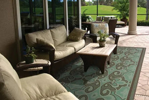 Montego 2335L Blue/ Brown Rug