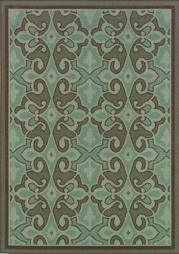 Montego 2335L Blue/ Brown Rug