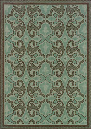 Montego 2335L Blue/ Brown Rug