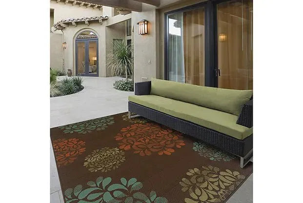 Montego 2635N Brown/ Blue Rug