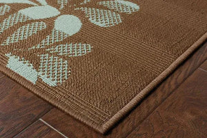 Montego 2635N Brown/ Blue Rug