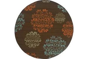 Montego 2635N Brown/ Blue Rug