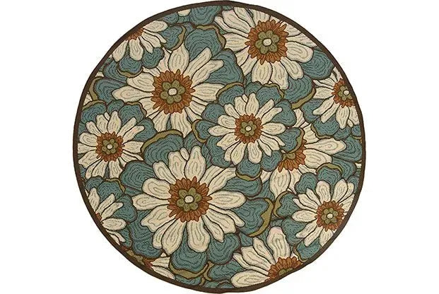 Montego 3444M Blue/ Brown Rug