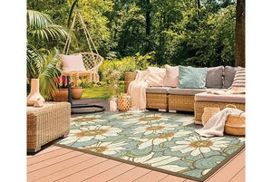 Montego 3444M Blue/ Brown Rug