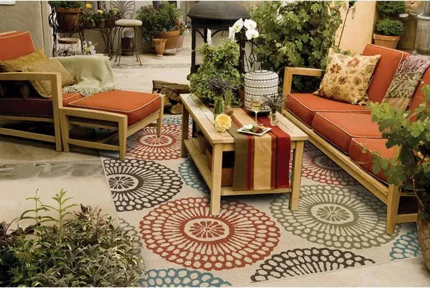 Montego 697J Beige/ Blue Rug