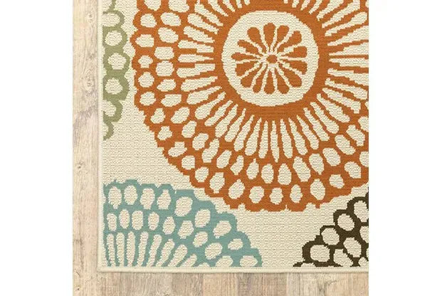 Montego 697J Beige/ Blue Rug