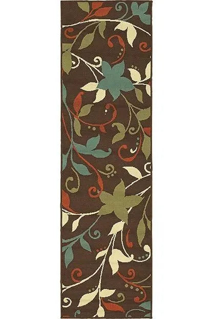 Montego 967X Brown/ Green Rug