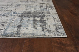Montreal 4754 Palette Ivory/Teal Rug