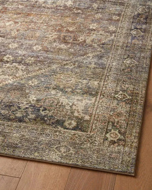 Morgan MOG-05 Spice/Lagoon Rug