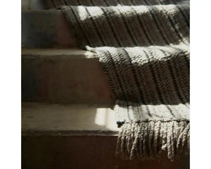 Morning Mantra MMR03 Dark Taupe/Black Rug