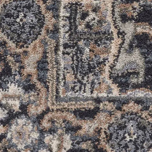 Moroccan Celebration by Kathy ireland KI381 Navy Rug