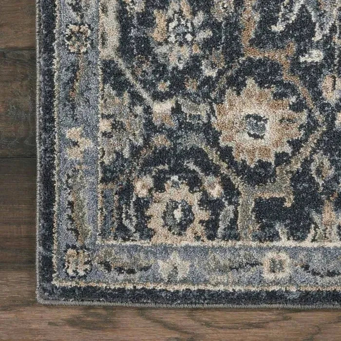 Moroccan Celebration by Kathy ireland KI385 Navy Rug