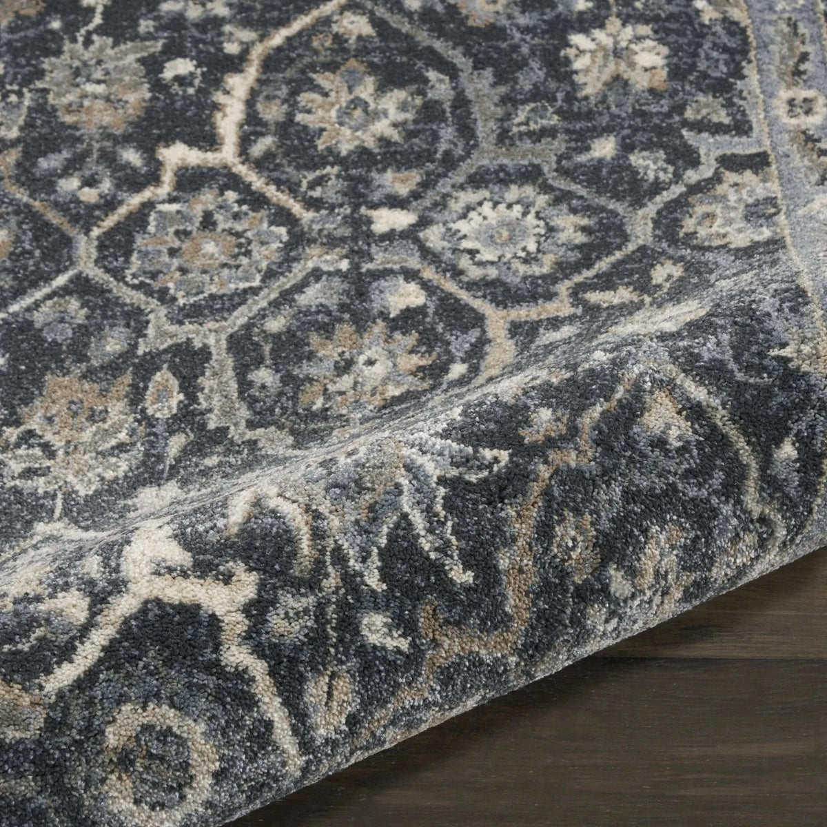 Moroccan Celebration by Kathy ireland KI385 Navy Rug