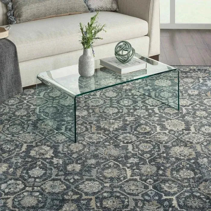 Moroccan Celebration by Kathy ireland KI385 Navy Rug