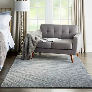 Moroccan Celebration by Kathy ireland KI389 Blue/Grey Rug