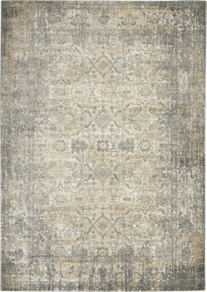 Moroccan Celebration by Kathy Ireland KI3M1 Ivory/Slate Rug