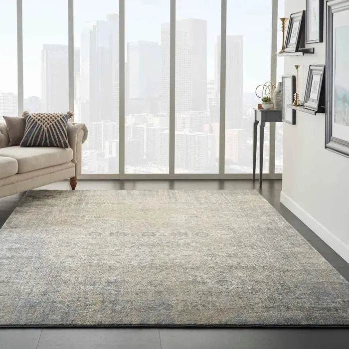 Moroccan Celebration by Kathy Ireland KI3M1 Ivory/Slate Rug