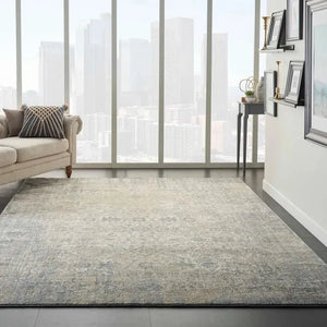 Moroccan Celebration by Kathy Ireland KI3M1 Ivory/Slate Rug