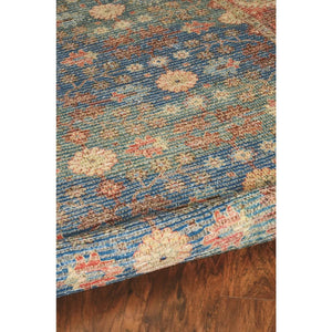 Morris 2227 Traditions Blue/Red Rug