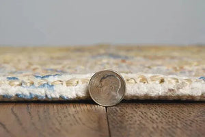 Morris 2231 Karissa Gold/Lt. Blue Rugs