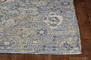 Morris 2232 Gramercy Blue/Yellow Rugs