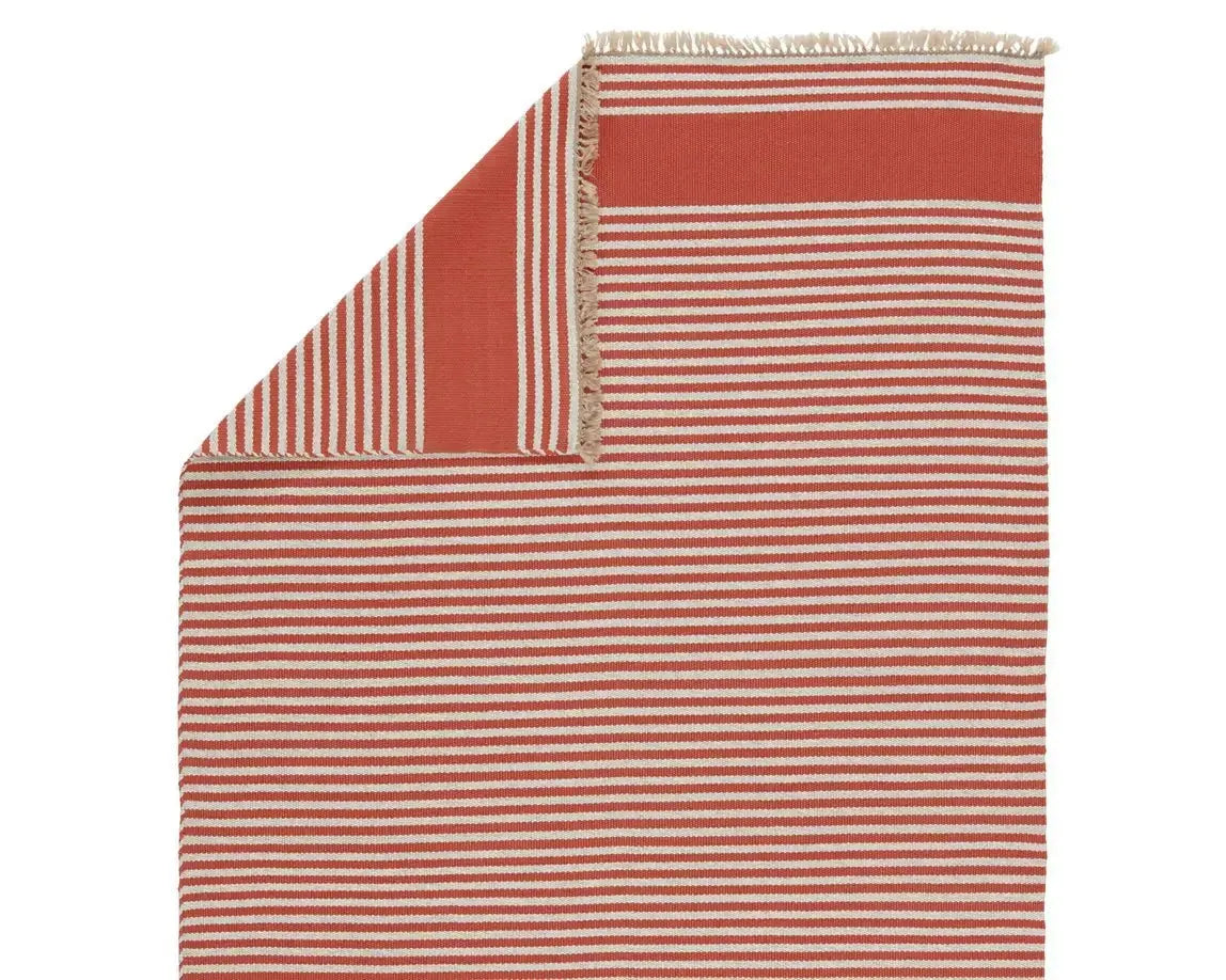 Morro Bay MRB02 Rust Red/Beige Rug