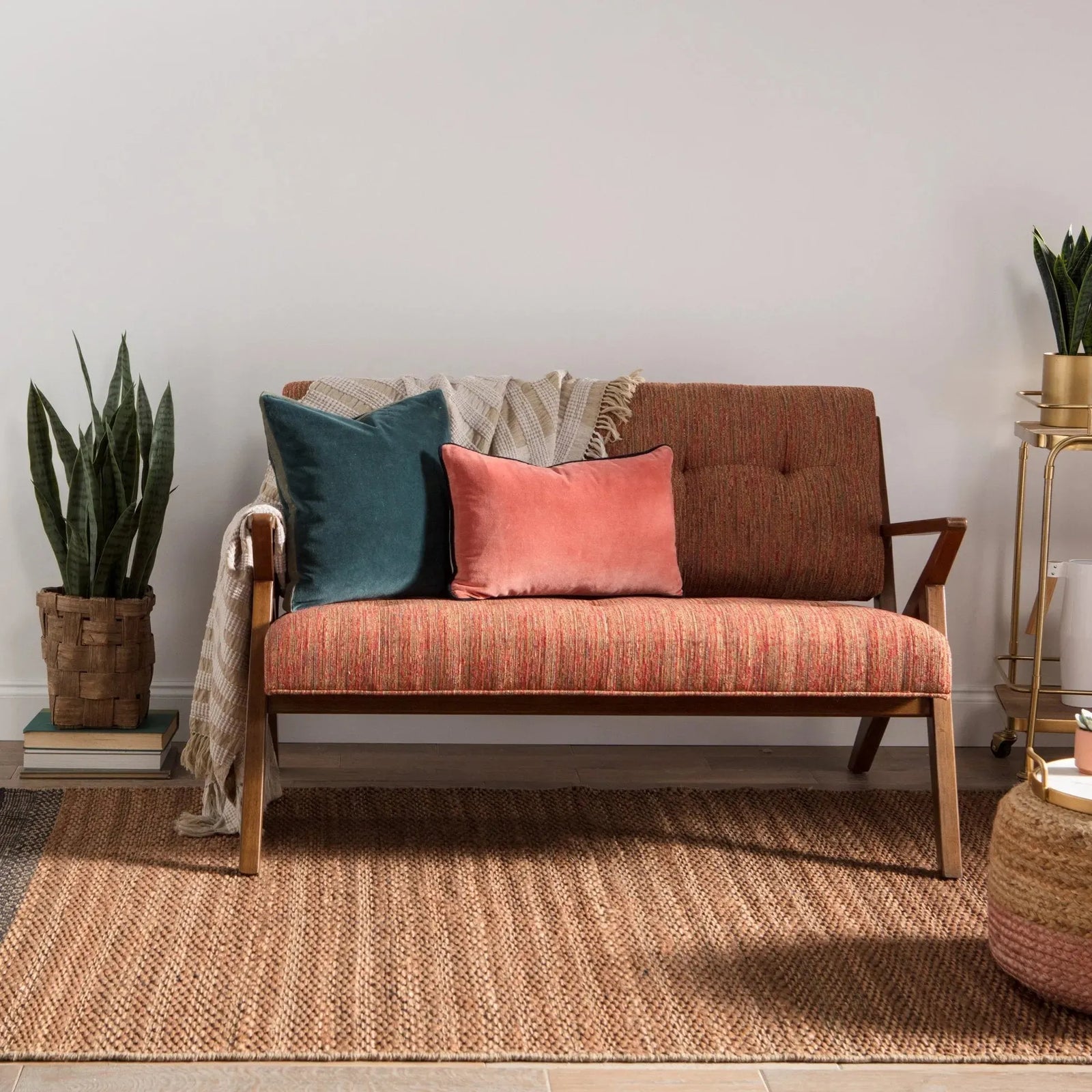 Mosaic Mos01 Saanvi Tan/Black Rug