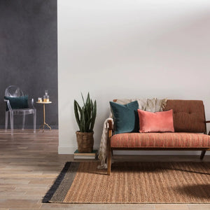 Mosaic Mos01 Saanvi Tan/Black Rug