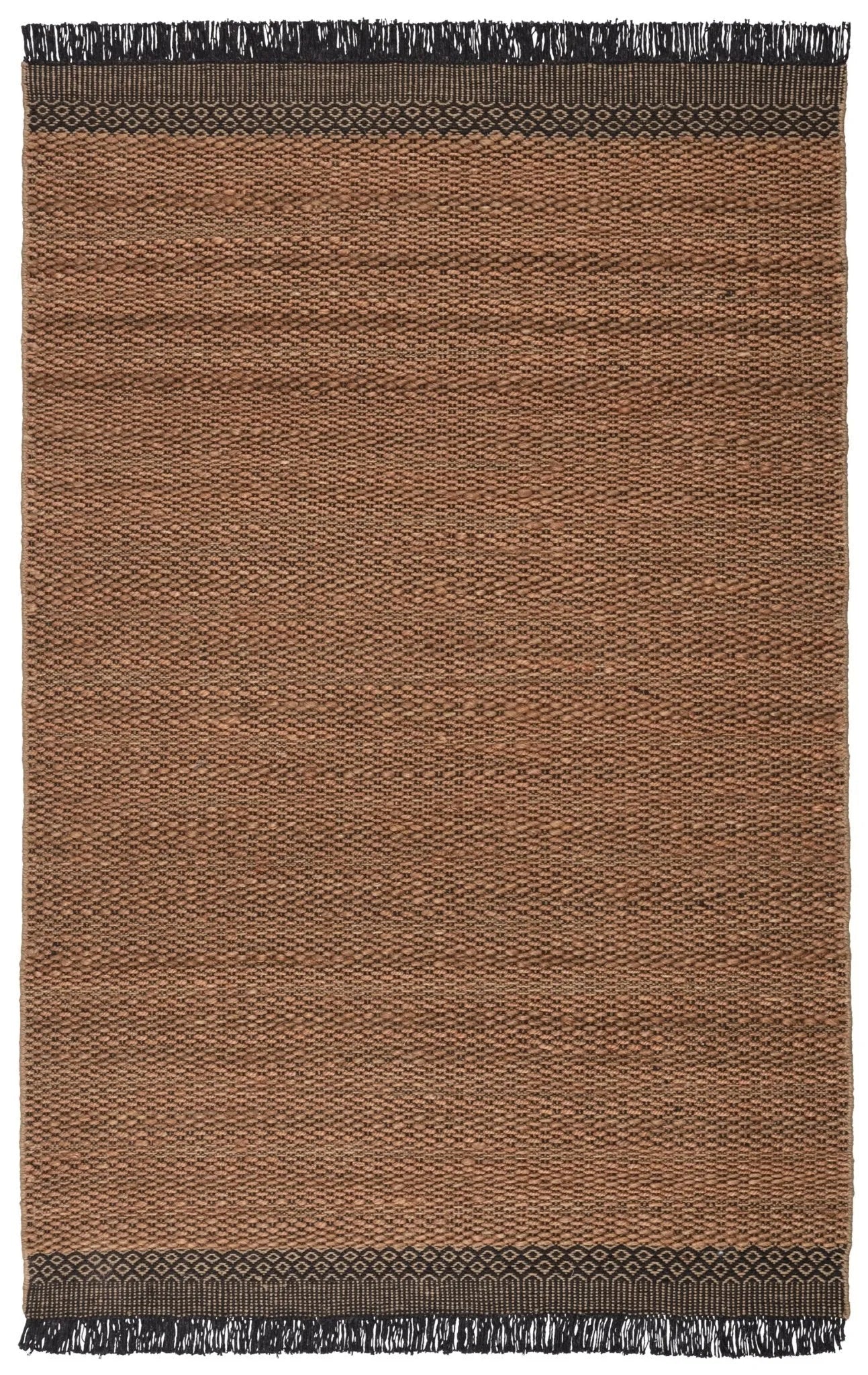 Mosaic Mos01 Saanvi Tan/Black Rug
