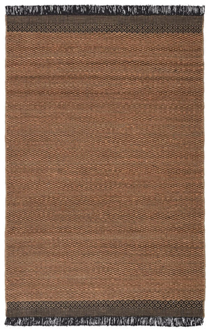 Mosaic Mos01 Saanvi Tan/Black Rug