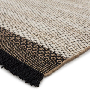 Mosaic Mos02 Saanvi White/Black Rug