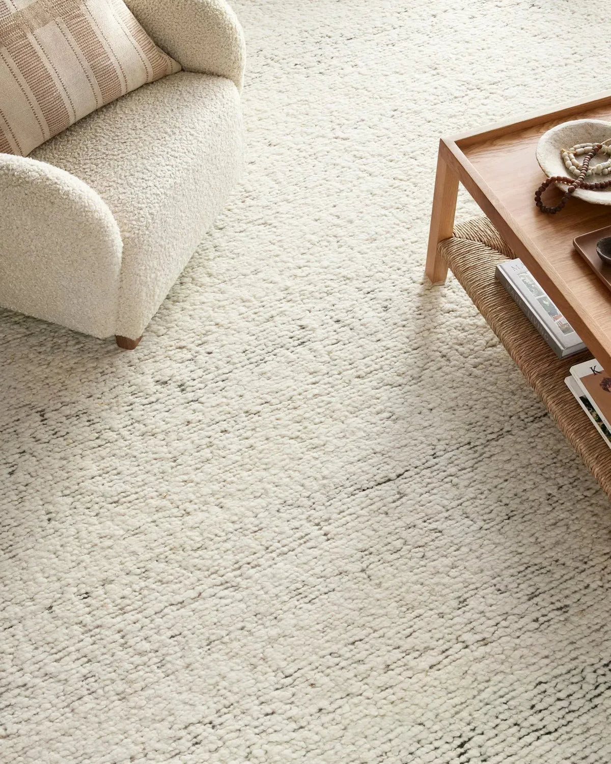Mulholland MUL-02 Silver/Natural Rug