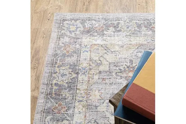 Myers Park Myp02 Blue/Gold Rug