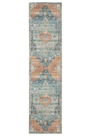 Myers Park MYP03 Rust/Blue Rug
