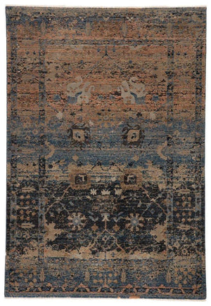 Myriad Myd01 Caruso Blue/Taupe Rug