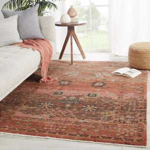 Myriad Myd03 Caruso Pink/Rust Rug