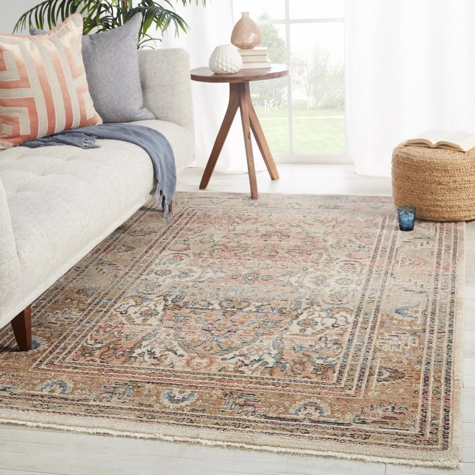 Myriad Myd06 Ginia Blush/Beige Rug