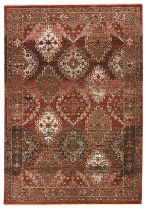 Myriad Myd07 Lia Rust/Pink Rug