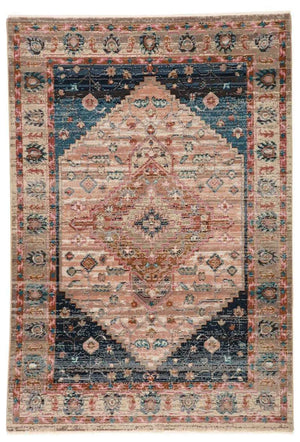 Myriad Myd08 Elizar Blush/Dark Blue Rug